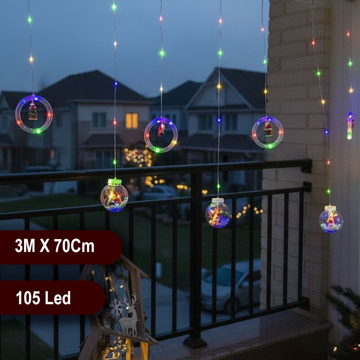 Cortina 3M Aros y Esferas 1650A